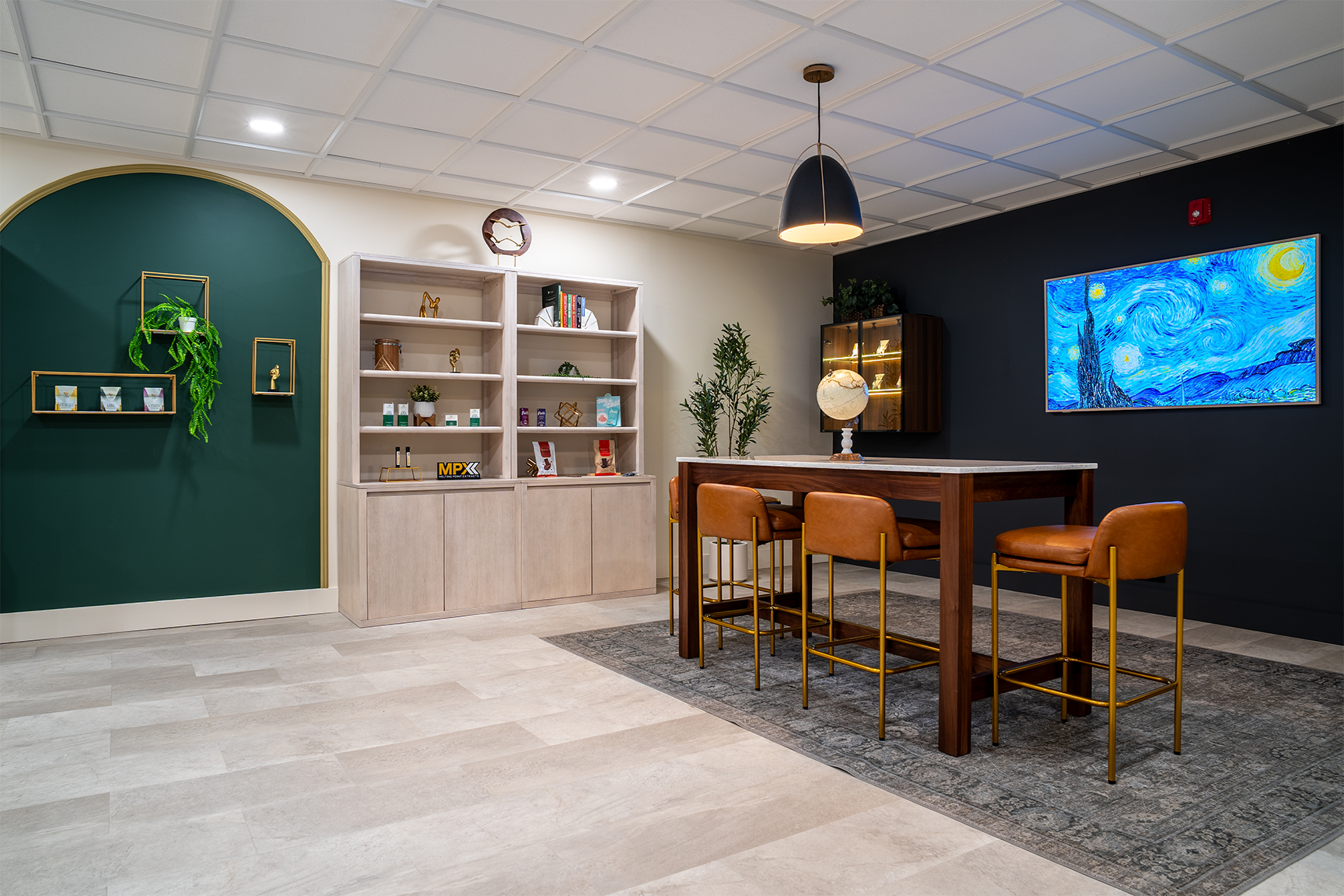 Vigor Dispensary showing seating area